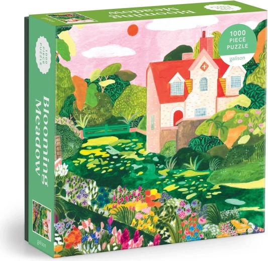 Puzzle Galison Kwitnąca łąka 1000 elementów