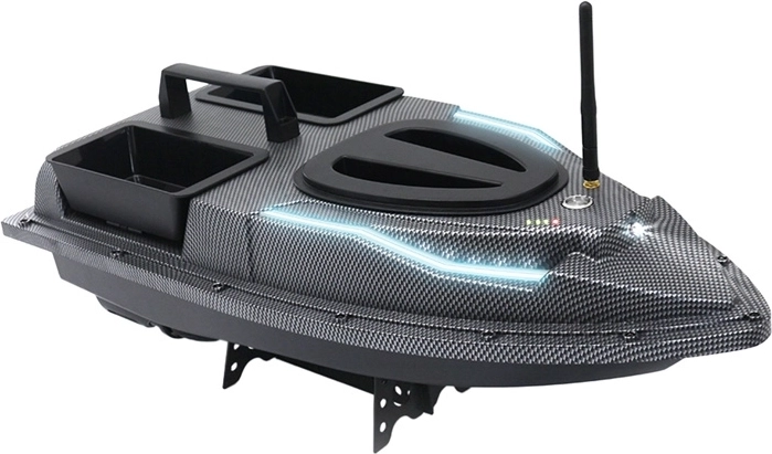 Dwa niezależne zasobniki do precyzyjnego nęcenia