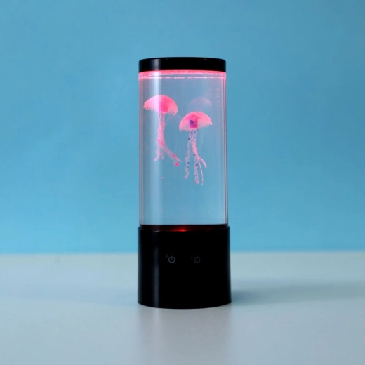 Lampka LED z pływającymi meduzami