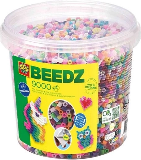 SES Beedz modne koraliki do prasowania – mix 9000 szt.