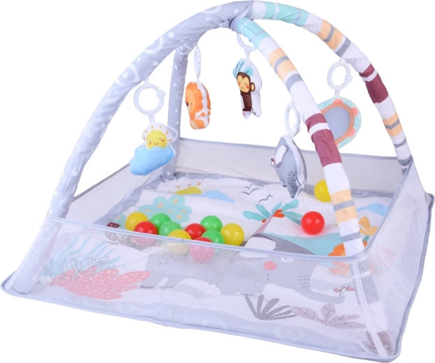 Bezpieczna mini-przestrzeń z ogrodzeniem