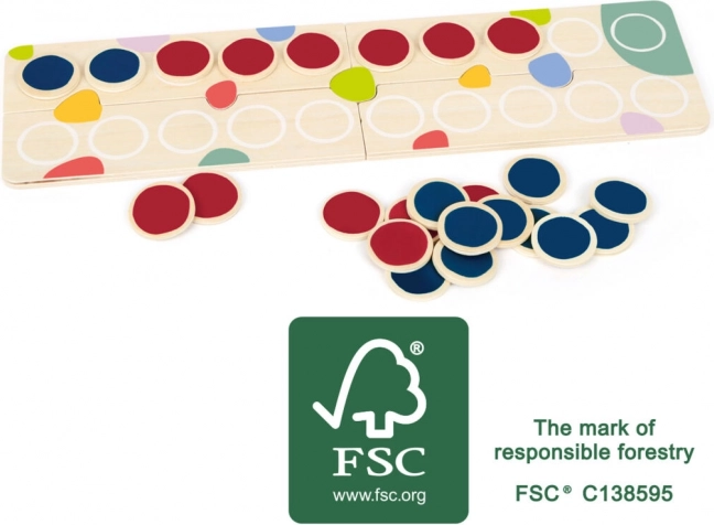 Small Foot drewniane edukacyjne liczydło z drewna FSC