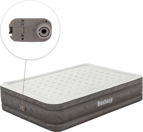 Wbudowana pompka elektryczna dla wygodnego pompowania