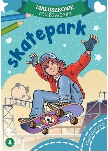 Maluszkowe malowanie Skatepark