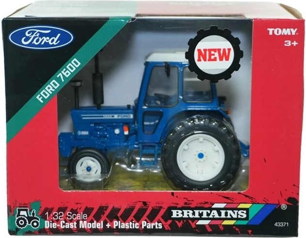 Britains model traktora Ford 7600 z podwójnymi kołami 1:32