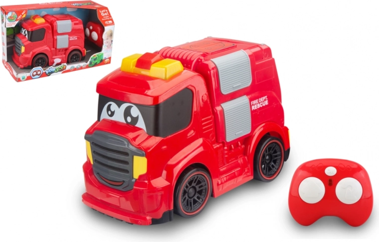 kiddy go! wóz strażacki zdalnie sterowany z pilotem na podczerwień