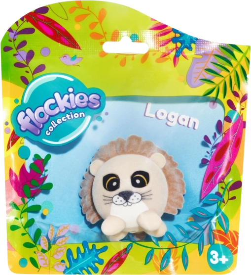 Zwierzątko Flockies Lew Logan 4cm