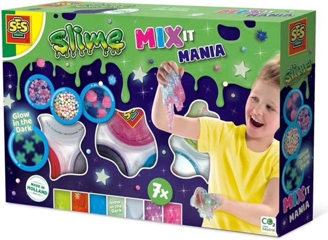 SES Creative Slime Mix it Mania zestaw do mieszania glutów