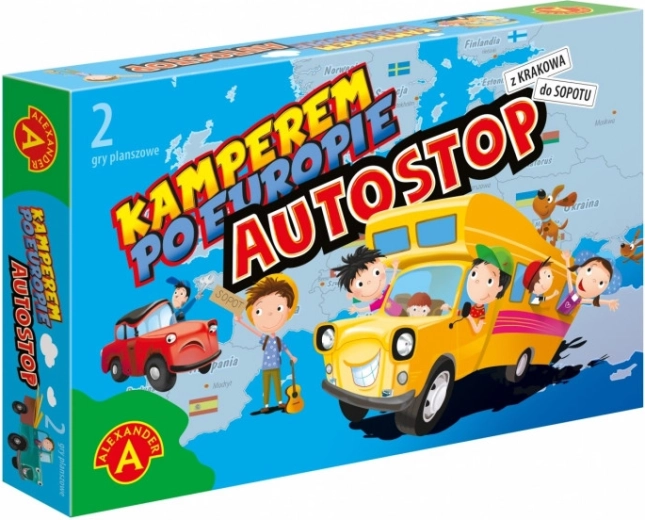 Gra Campervan Across Europe – Autostop 2w1