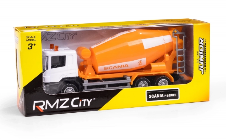 Metalowy model betoniarki SCANIA 1:64 RMZ City