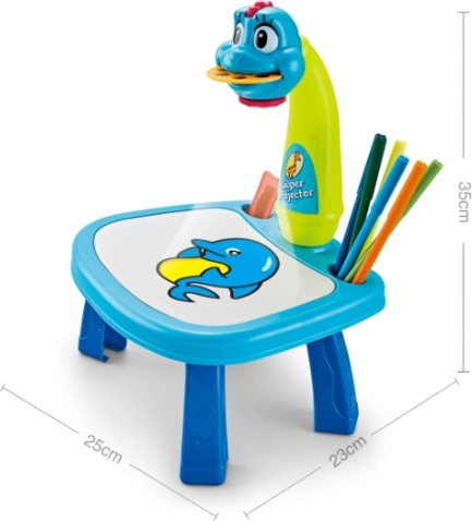Stolik w kształcie dinozaura