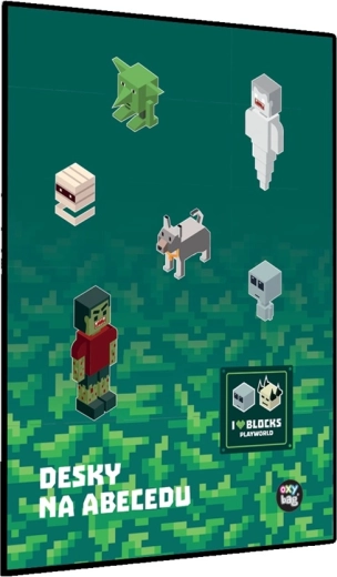 Teczki na alfabet OXYBAG Playworld A4