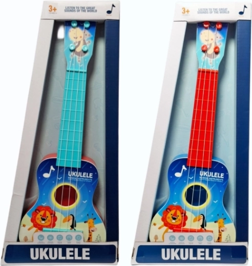 Dziecięce ukulele z 4 strunami