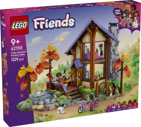 LEGO Friends Przytulna jesienna leśna chatka