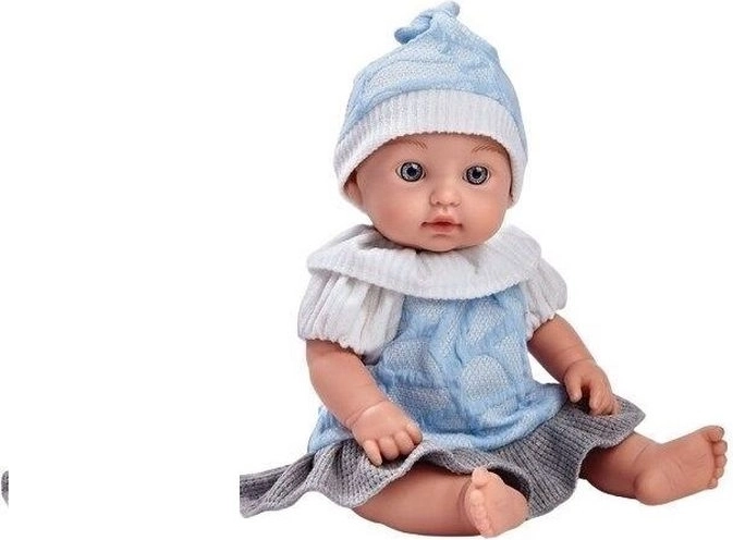 Gumowy bobas w ubranku 30 cm