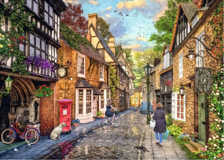 Puzzle Ravensburger Meadow Hill Lane 1000 elementów