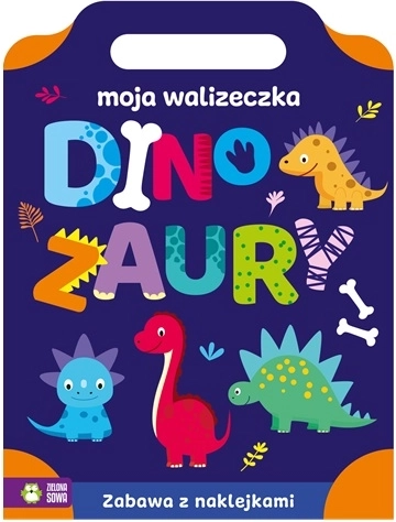 Moje walizeczkowe kolorowanki Dinozaury