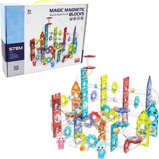 Magnetyczny tor kulkowy 162 elementy