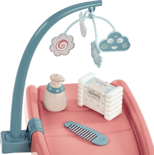 Kącik do przewijania i pielęgnacji z miejscem do przechowywania