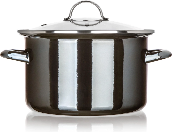 Wytrzymała emalia i wygodne uchwyty