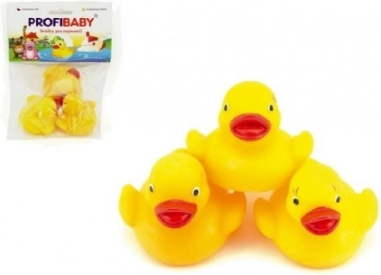 Profibaby małe piszczące kaczuszki do wanny 6 cm (3 szt.)