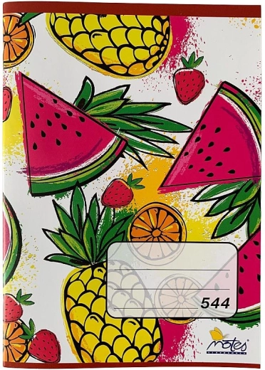 Zeszyt A5 40 kartek w linię z bezdrzewnego papieru