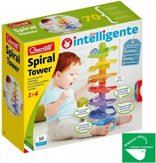 Tor spiralny z kulkami