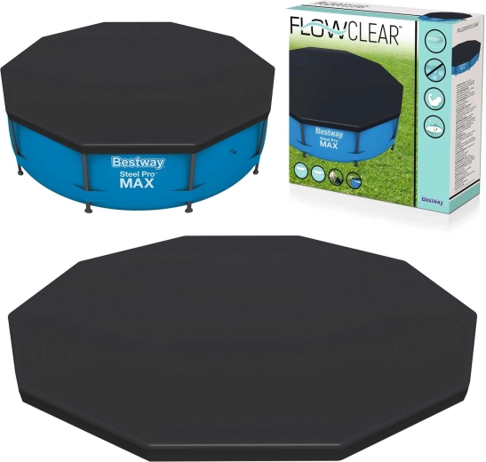Pokrywa na basen z konstrukcją 305 cm BESTWAY 58036