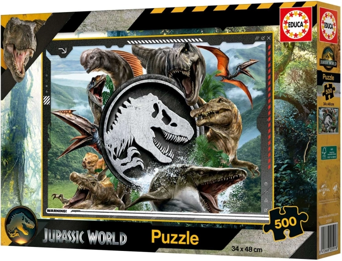 Puzzle Educa Jurassic World 500 elementów