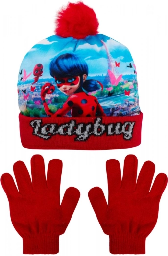 Czapka i rękawiczki Miraculous: Biedronka i Czarny Kot