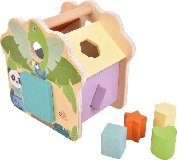 Domek na kształty z uchwytem