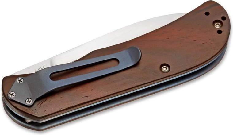 Luksusowe drewno cocobolo i tytanowe elementy