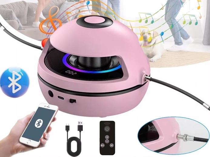 Skakanie w rytmie dzięki Bluetooth i efektom świetlnym