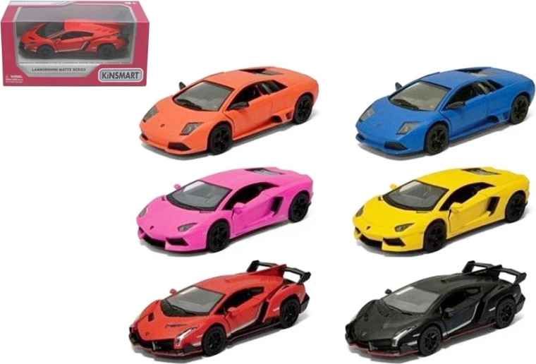 Lamborghini 1:36 metalowy model z napędem Pull Back