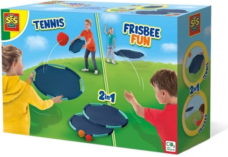 SES gra tenis i frisbee 2w1