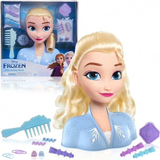 Kraina Lodu głowa do czesania Elsa