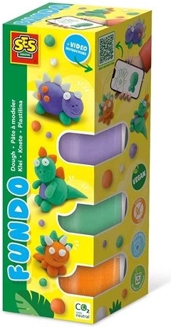 SES Creative FunDo masa plastyczna – dinozaury