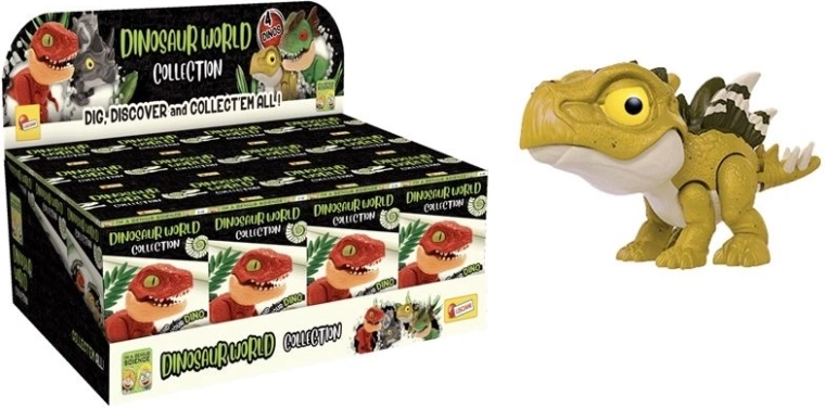 Lisciani i'm a genius świat dinozaurów – kolekcja 4 dinozaurów