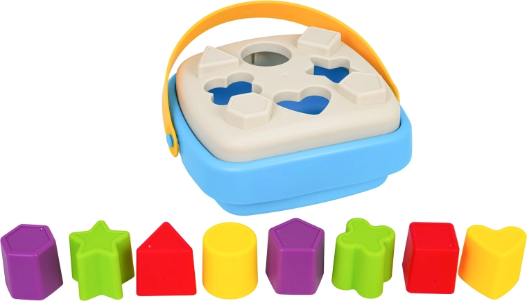 Kolorowy sorter z 8 elementami