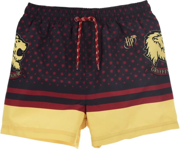 Chłopięce szorty kąpielowe Harry Potter Gryffindor