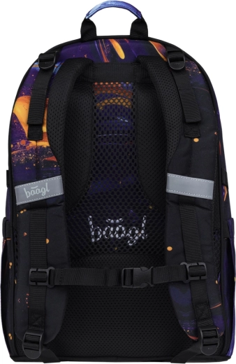 Lekki i ergonomiczny plecak z pasami na deskorolkę