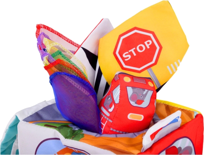 Wysuwane wstążeczki i kuleczki dla małej motoryki