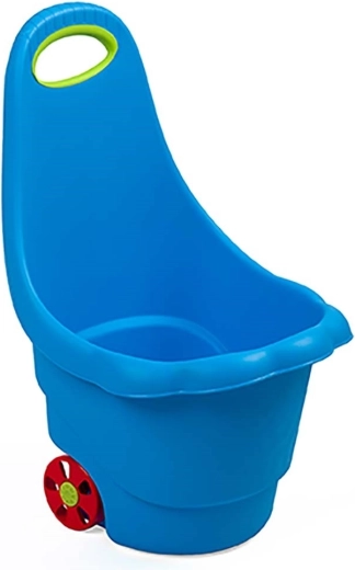 Dziecięcy wielofunkcyjny wózek BAYO Stokrotka 60 cm niebieski