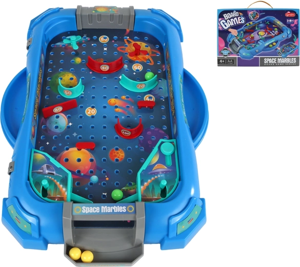 Stołowy pinball Kosmos – podróżna mechaniczna gra dla dzieci i dorosłych