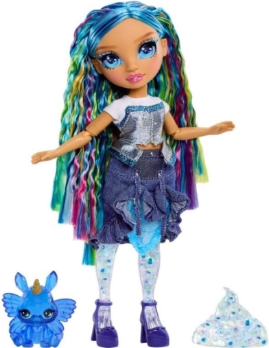 Lalka RAINBOW HIGH ze slime’m i brokatem – Skyler