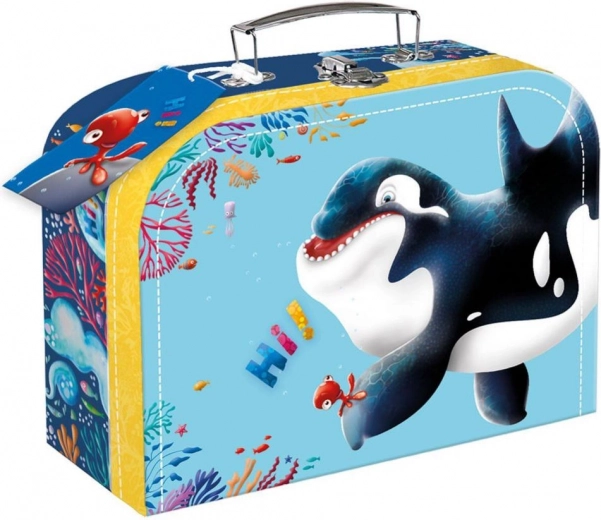 Papierowa szkolna walizeczka Hi