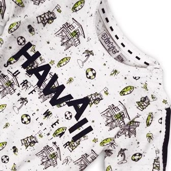 Zabawny letni nadruk HAWAII