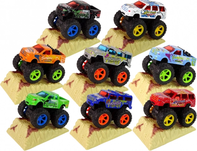 Monster Truck Big Foot gumowe opony rampa