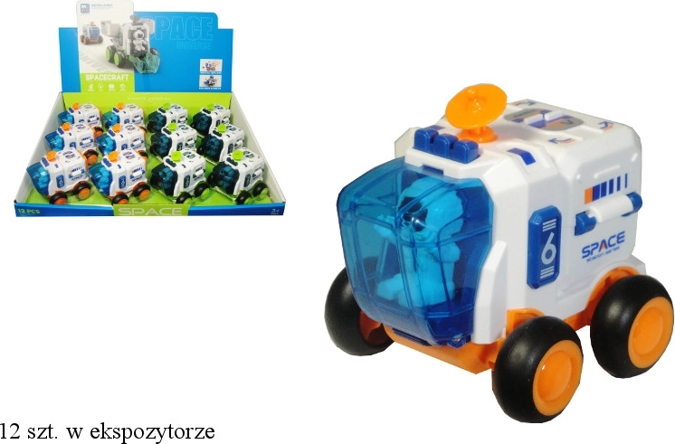 Auto kosmiczne z astronautą