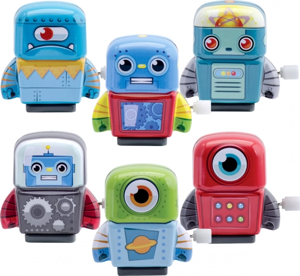Nakręcany mini robot Schylling